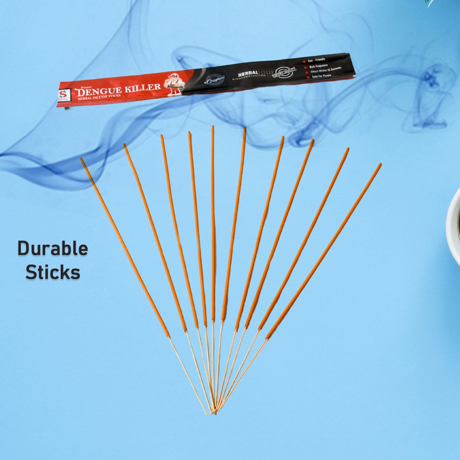 Mosquito Agarbatti Stick Herbal Mosquito Agarbatti (1 Packet / 10 Sticks) (Incense Stick) Mosquito Agarbatti Stick Herbal Mosquito Agarbatti (1 Packet / 10 Sticks) (Incense Stick)